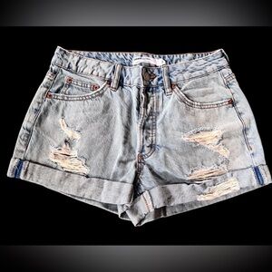 Garage Denim Ex Boyfriend Jean Shorts Women Size 0